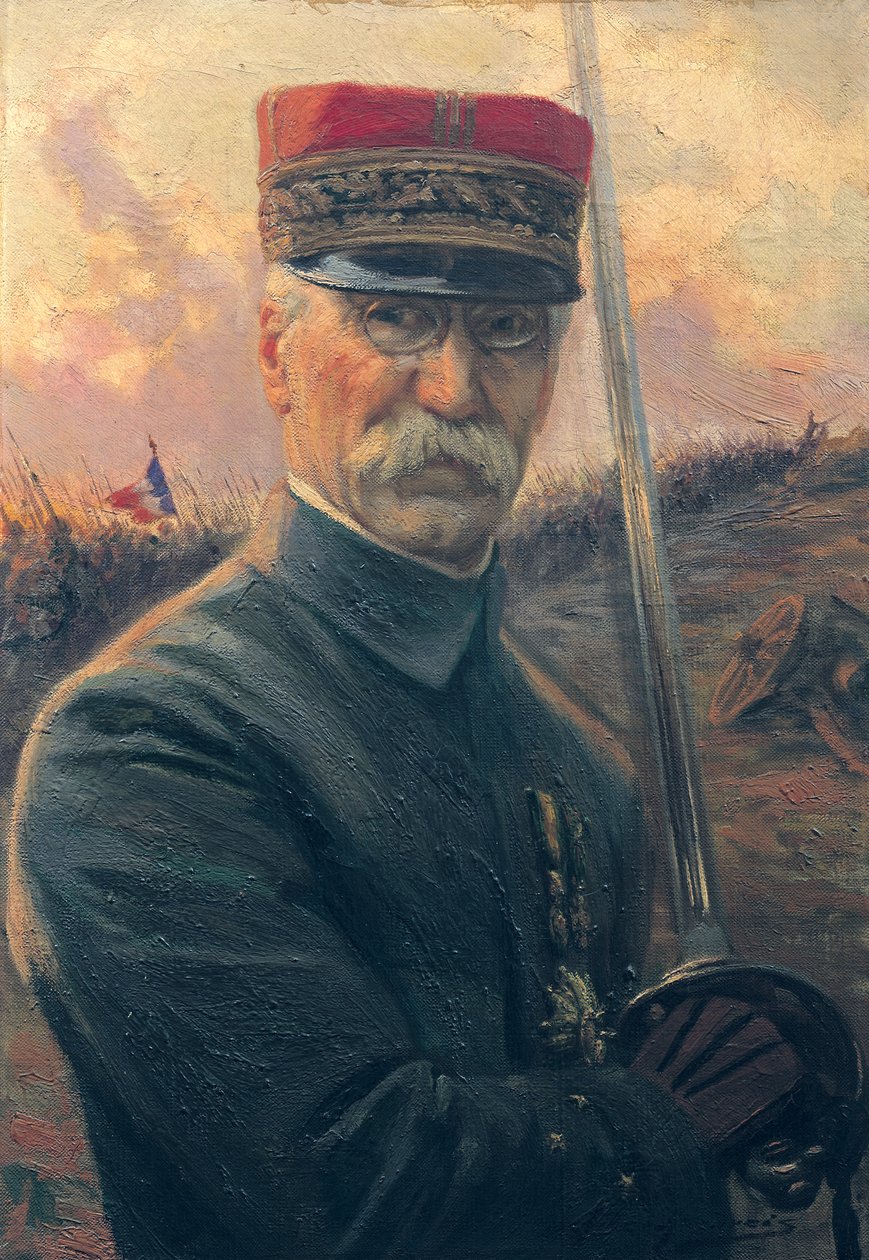 Joseph Gallieni tábornok (1849-1916) alkotó: Alex de Andreis
