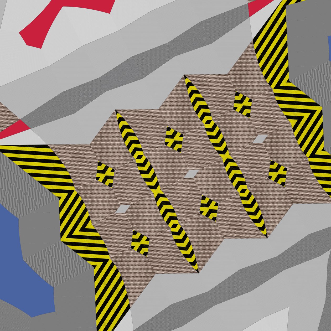 Tissue, 2019, (vegyes technika) alkotó: Alex Caminker