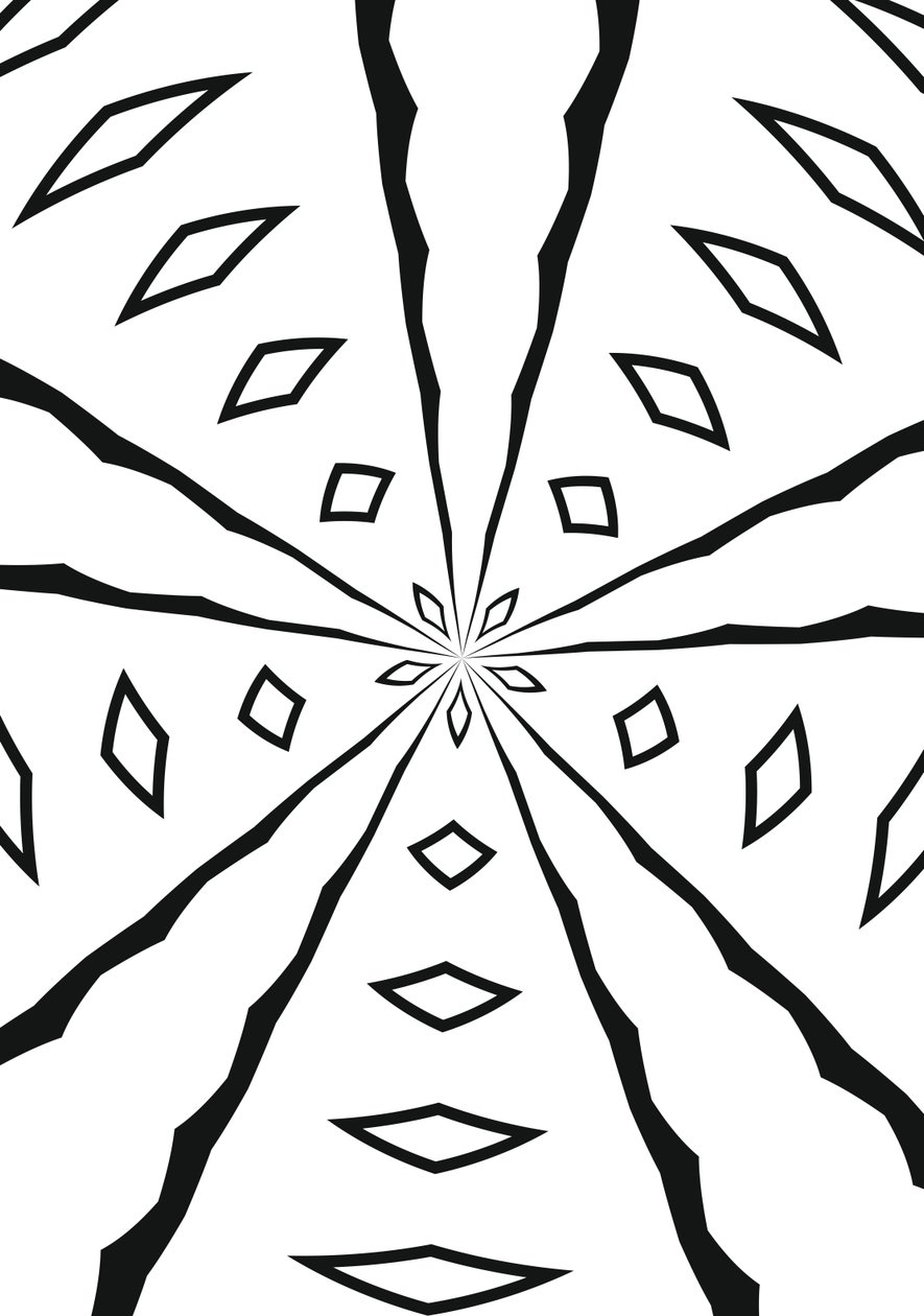 arabeszk #26,2019, (vegyes technika) alkotó: Alex Caminker