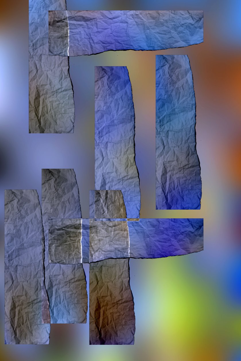 6. etűd, 2019, (vegyes technika) alkotó: Alex Caminker