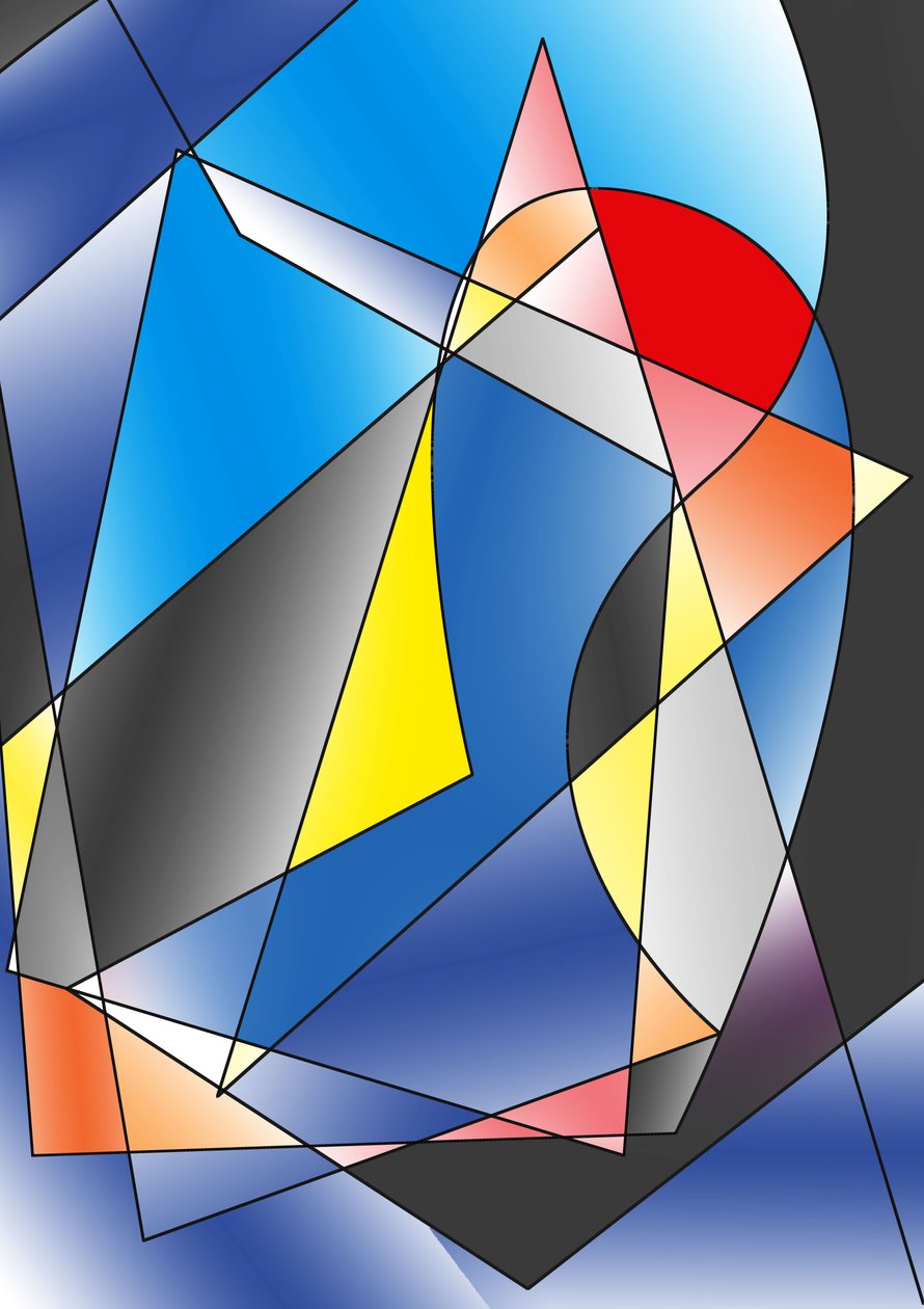 gitár,2019,(gradiens) alkotó: Alex Caminker