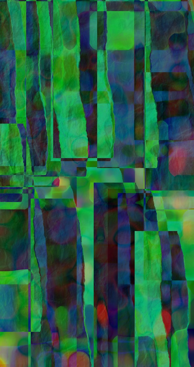struktúra d,2019 (vegyes média) alkotó: Alex Caminker