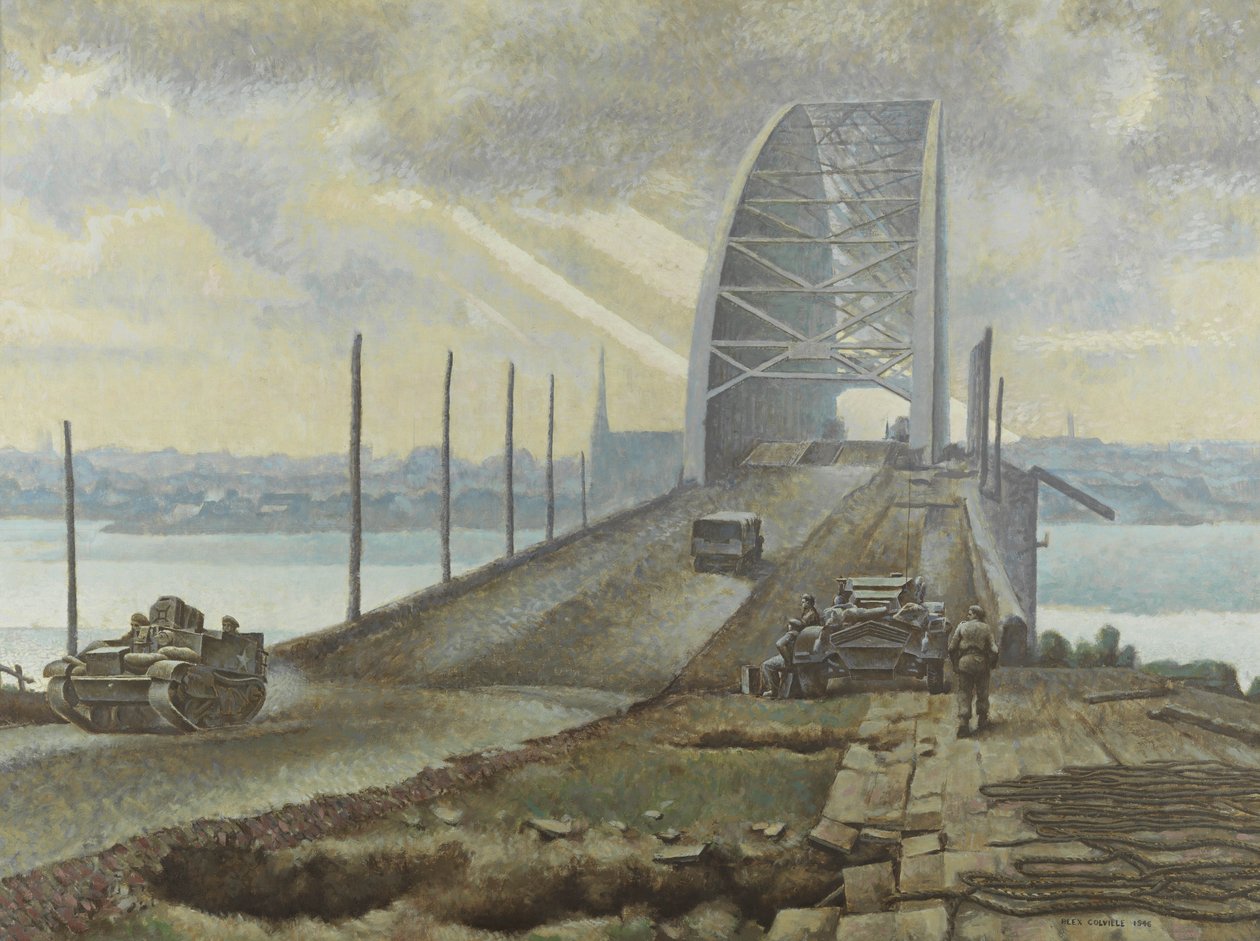 A nijmegeni híd, Hollandia alkotó: Alex Colville
