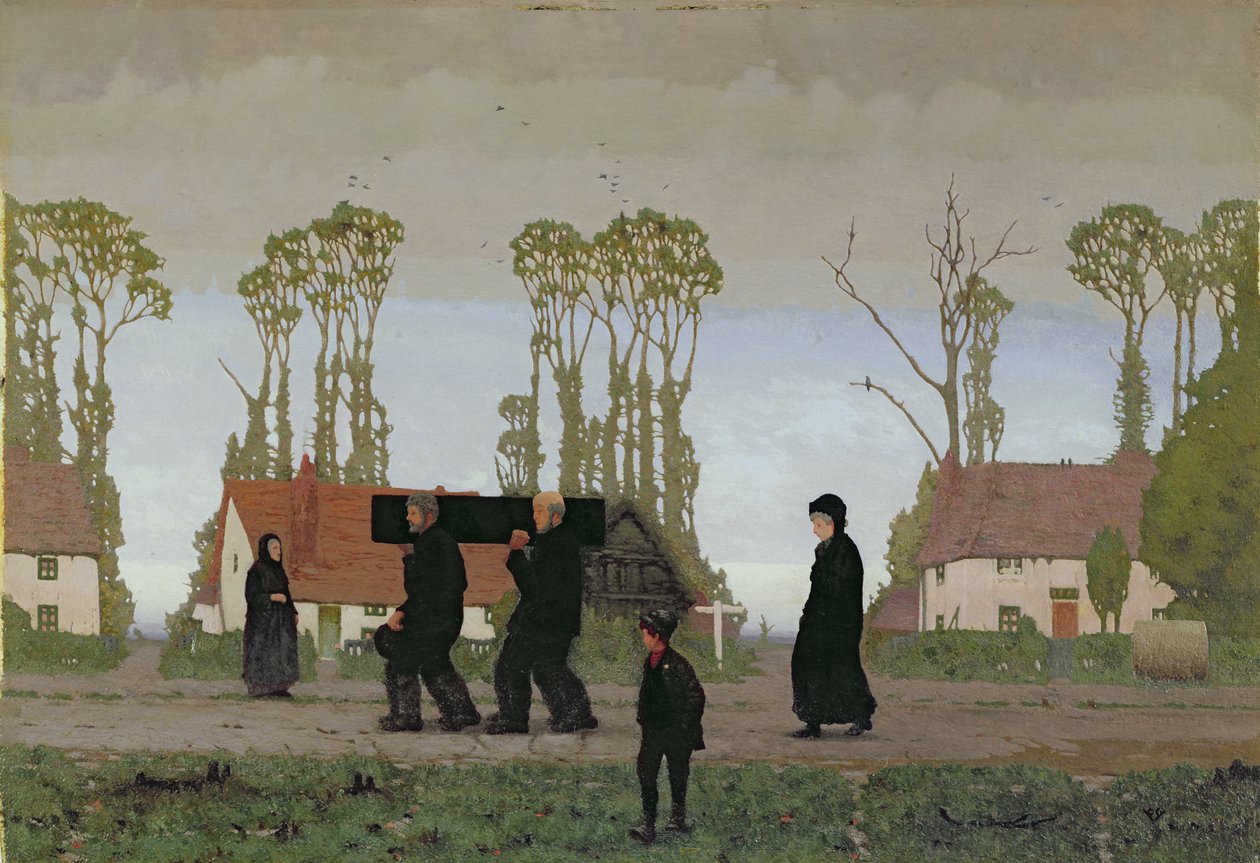 Az utolsó felvonulás, 1910 körül alkotó: Alexander Abdo