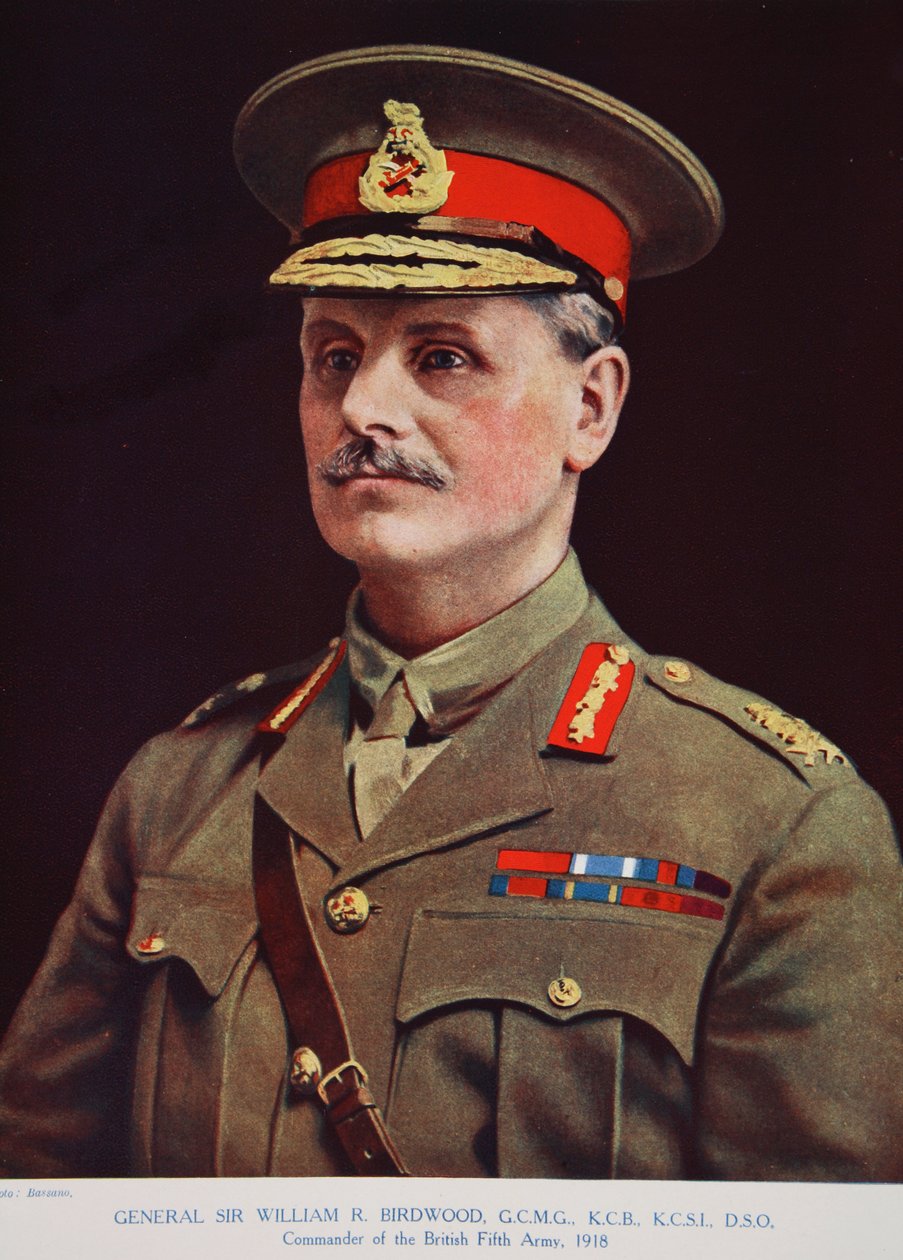Sir William R. Birdwood tábornok, 1914-1919 alkotó: Alexander Bassano