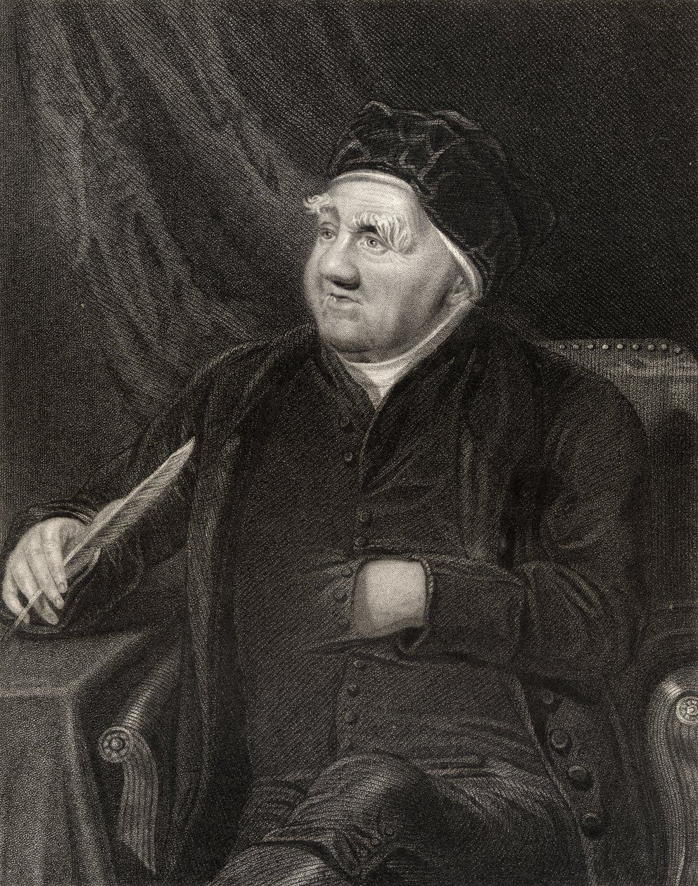 Samuel Parr, John Cochran (fl.1821-65) metszete, a „Nemzeti Portré Galéria IV. kötetéből”, 1835 körül megjelent alkotó: Alexander Chisholm