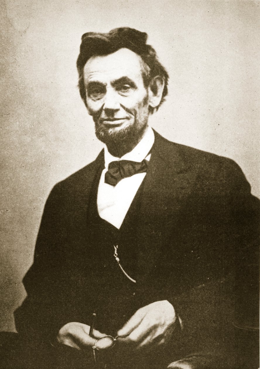 Abraham Lincoln, 1865 alkotó: Alexander Gardner