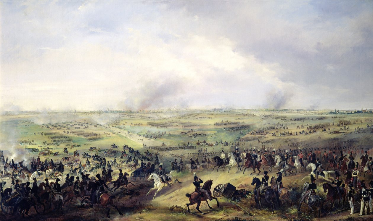 A lipcsei csata, 1813. október 16-19 alkotó: Alexander Ivanovich Sauerweid
