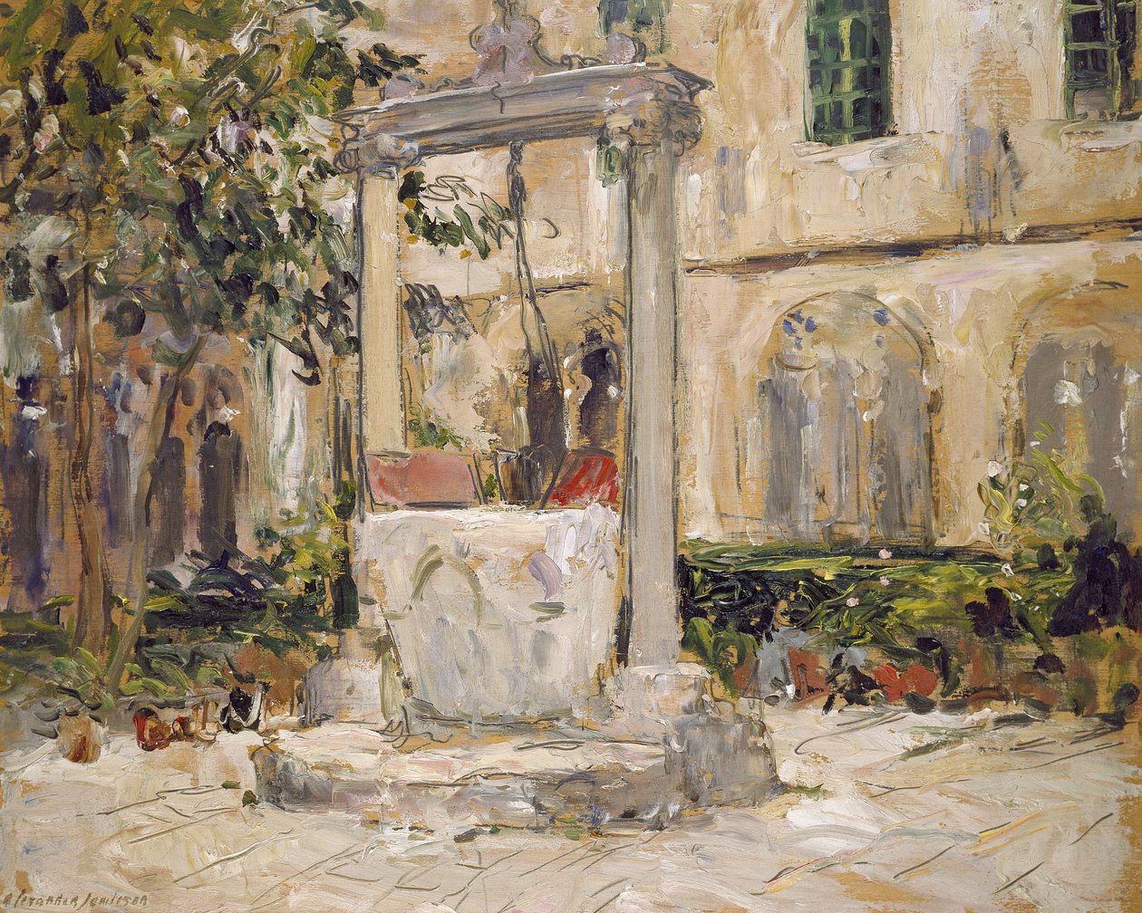 A domonkos kolostor kerengője, Dubrovnik alkotó: Alexander Jamieson