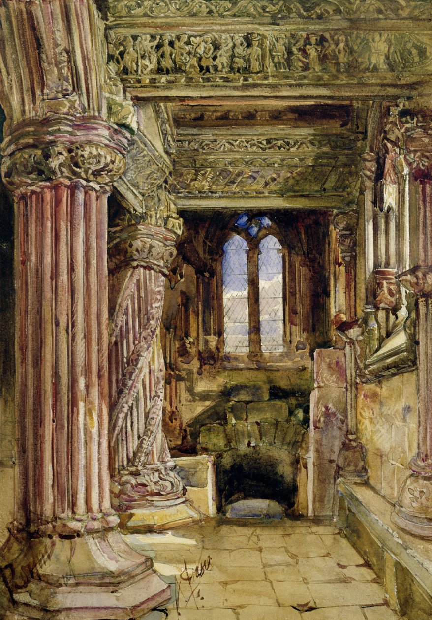 Rosslyn Chapel, Skócia alkotó: Alexander Jnr. Fraser