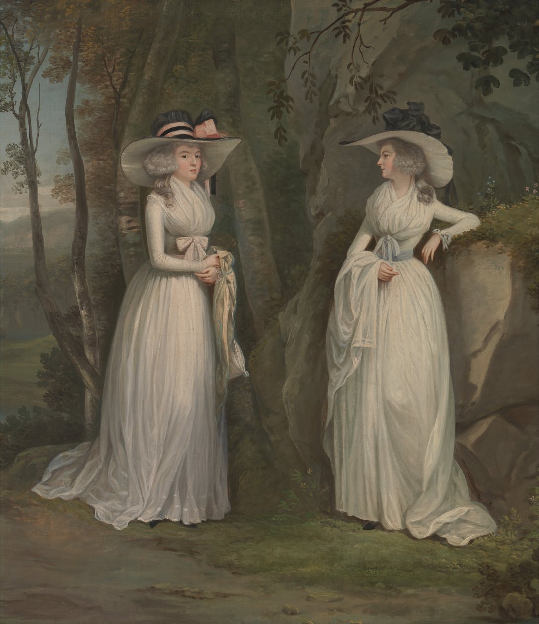 Eleanor és Margaret Ross alkotó: Alexander Nasmyth