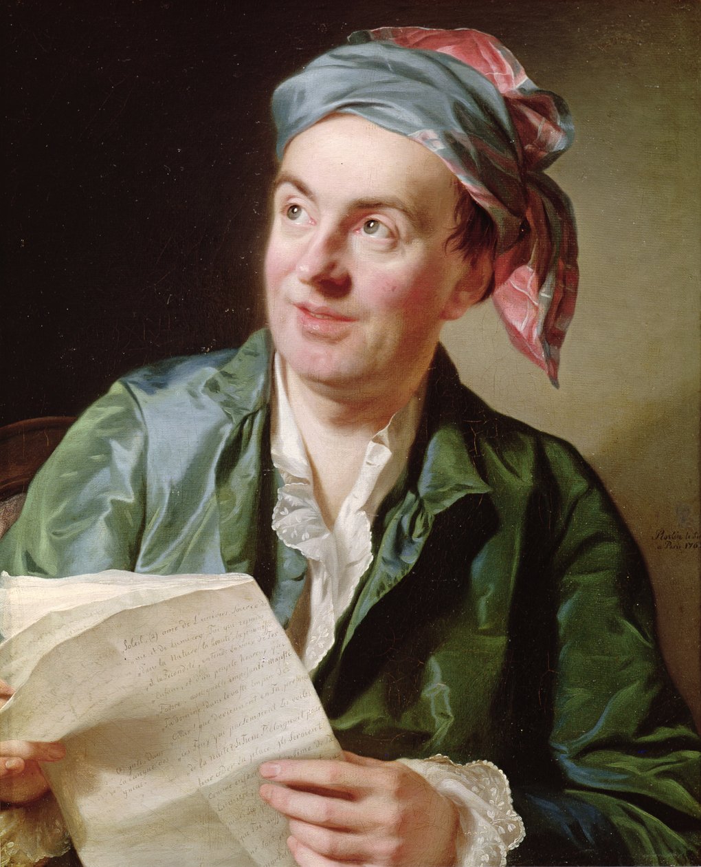 Jean-Francois Marmontel (1723-99) portréja 1767 alkotó: Alexander Roslin