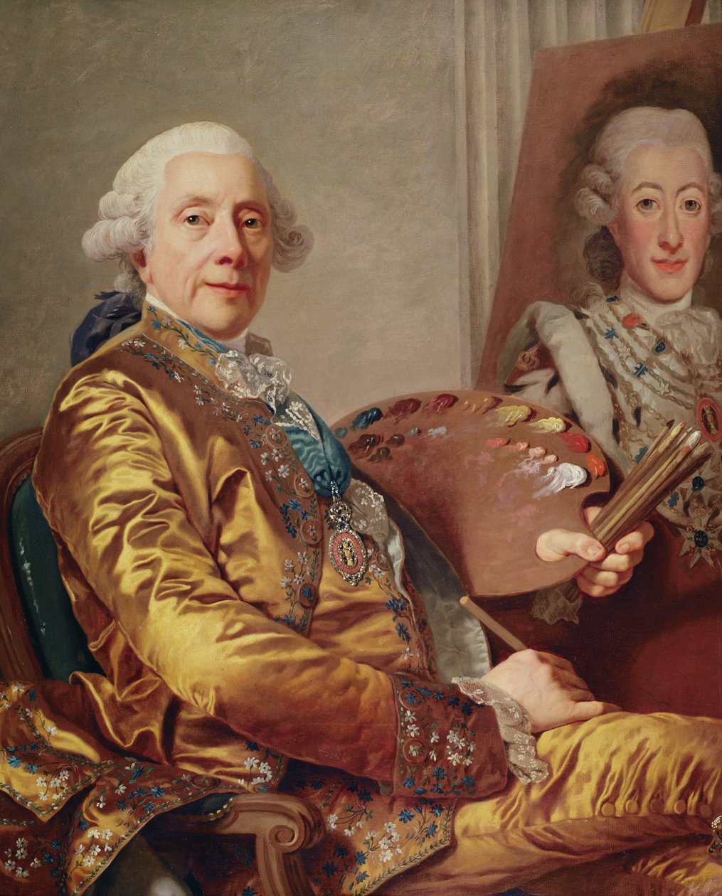 Önarckép, 1790 körül alkotó: Alexander Roslin