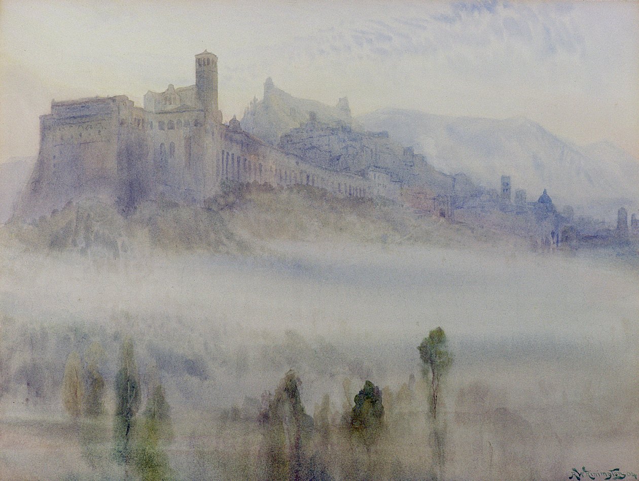Assisi, kora reggel alkotó: Alexander Wallace Rimington