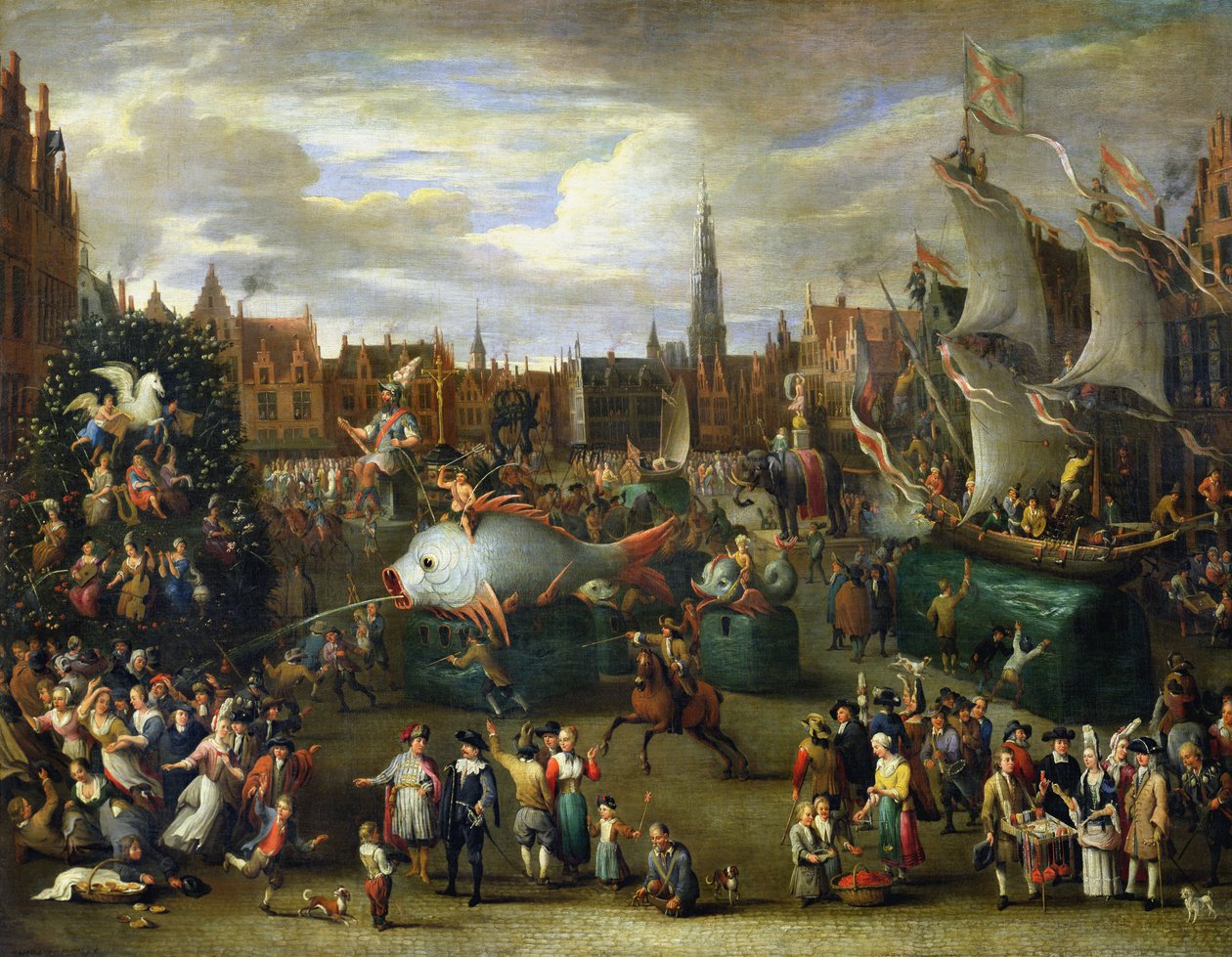 Fesztivál Antwerpenben alkotó: Alexander van Bredael