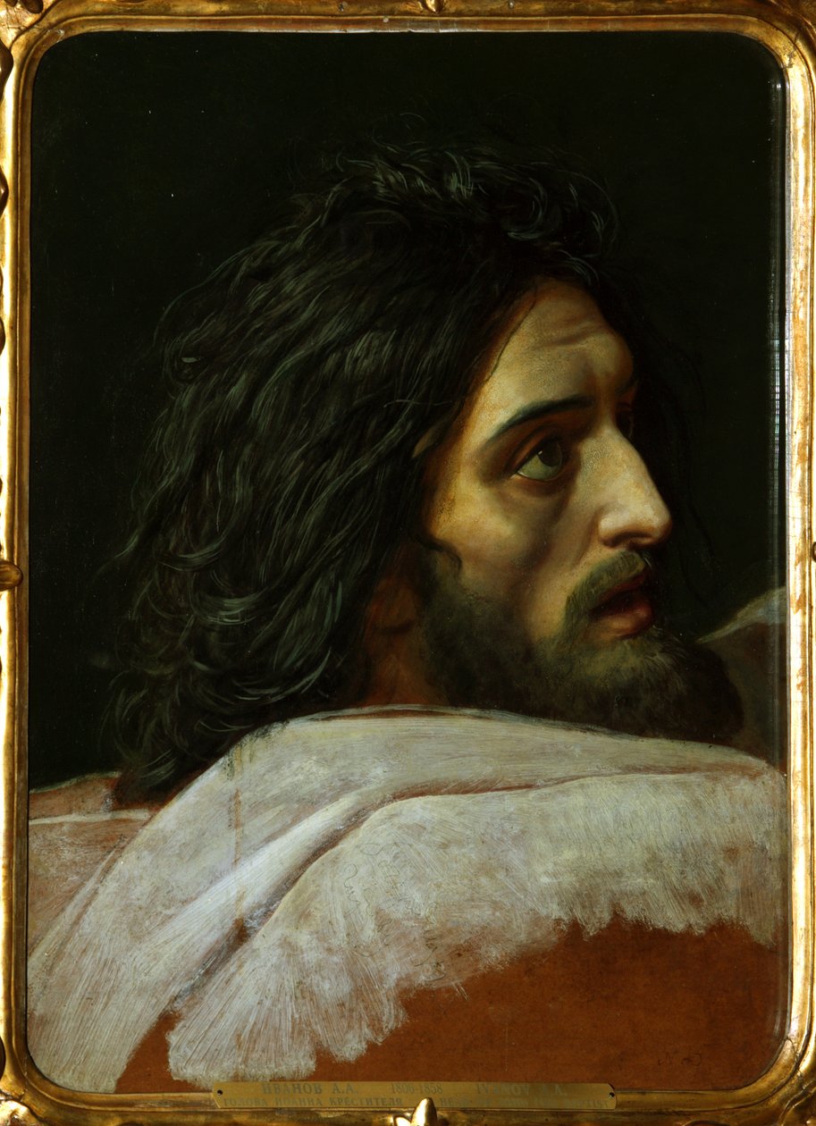 Keresztelő Szent János feje, 1830-as évek vége alkotó: Alexander Andreyevich Ivanov