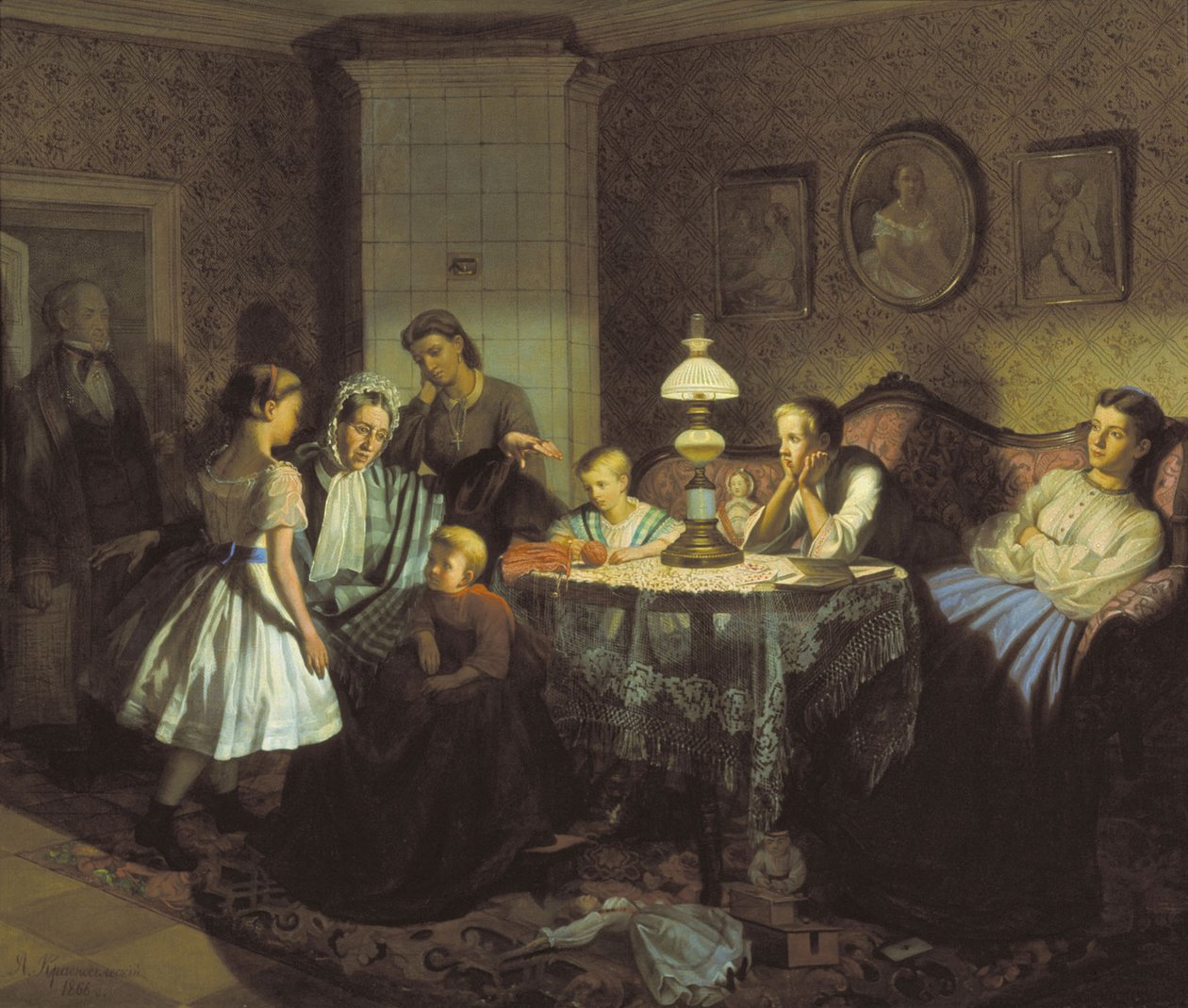 Nagymama meséi, 1866 alkotó: Alexander Andreyevich Krasnoselsky