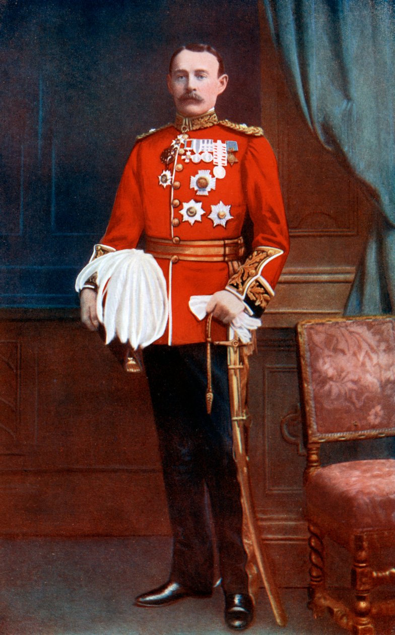 Sir Archibald Hunter altábornagy, a 10. hadosztály parancsnoka, Dél-Afrika, 1902. alkotó: Alexander Bassano