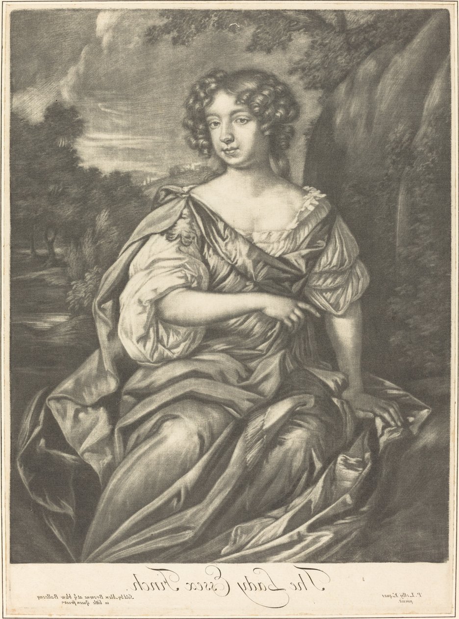 A Lady Essex Finch alkotó: Alexander Browne after Sir Peter Lely