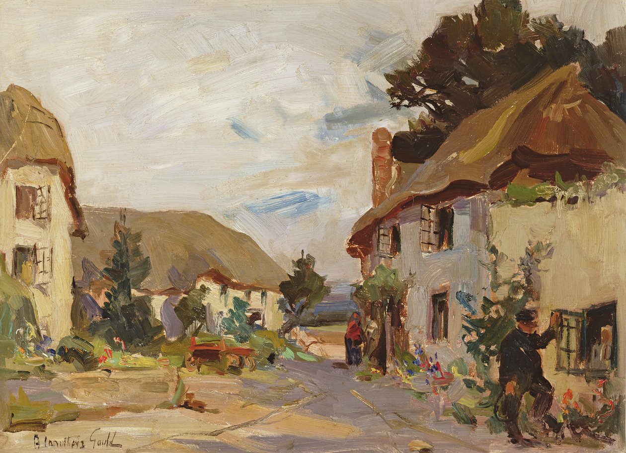A falusi beszélgetés alkotó: Alexander Carruthers Gould