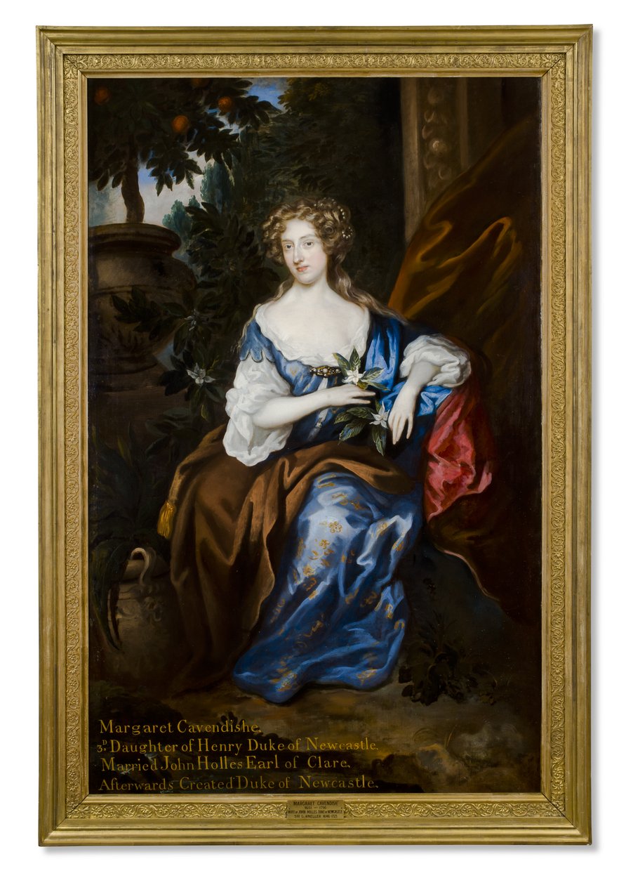 Margaret Holles, Newcastle hercegnő portréja, 1685 alkotó: Alexander Comer