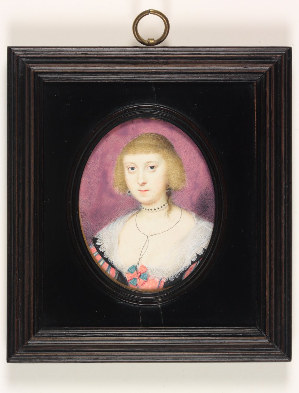 Lady Katherine Manners, Buckingham hercegnője (akvarell pergamen) alkotó: Alexander Cooper
