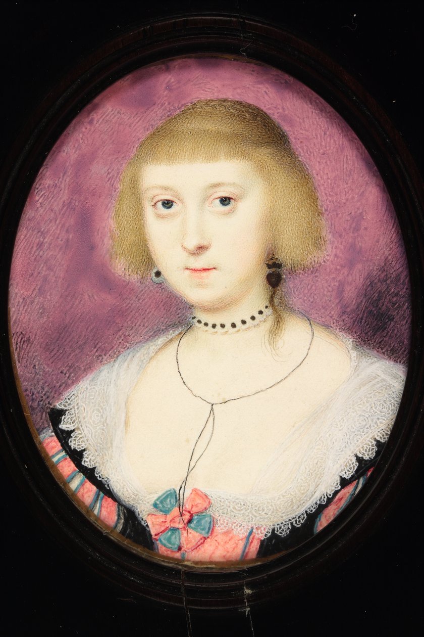 Lady Katherine Manners, Buckingham hercegnője (akvarell pergamen) alkotó: Alexander Cooper