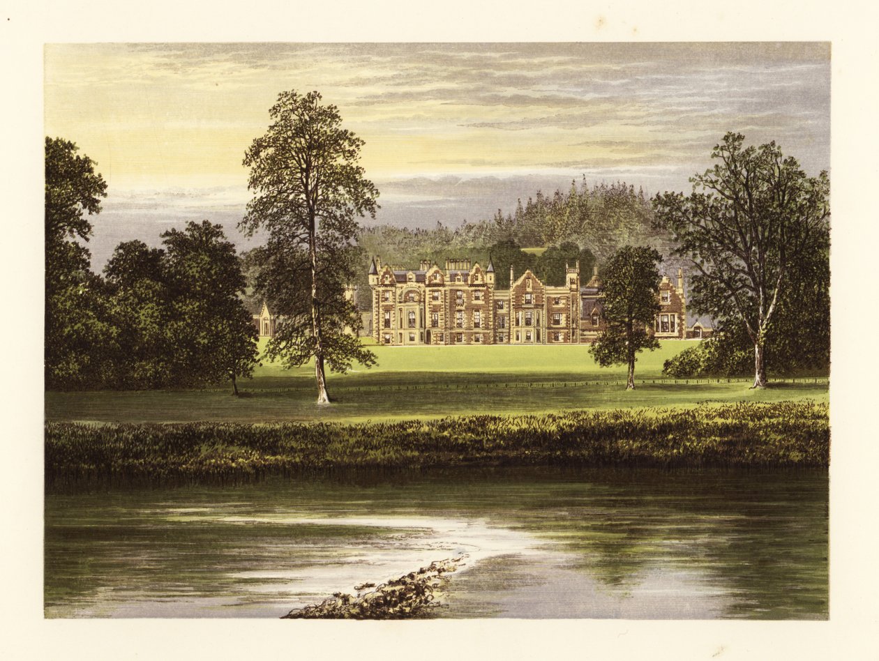 Abbotsford, Buckinghamshire, Anglia. alkotó: Alexander Francis (after) Lydon