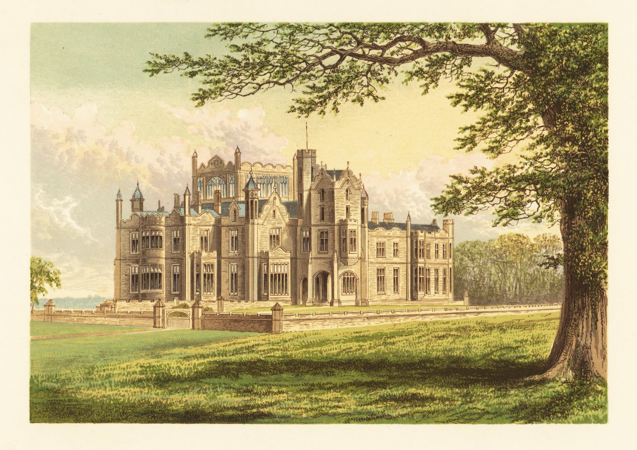 Allerton Park, Yorkshire, Anglia. alkotó: Alexander Francis (after) Lydon