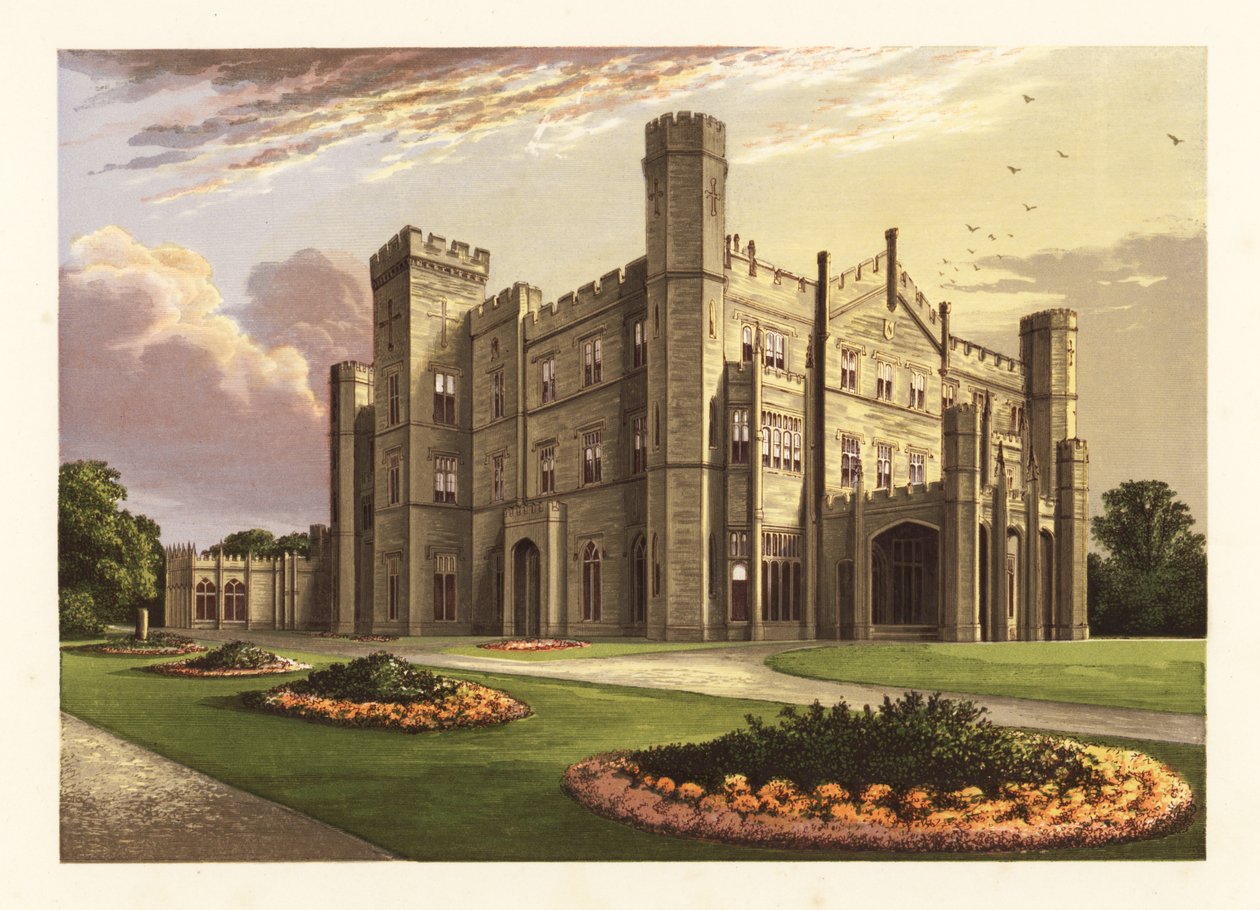 Apley Hall, Shropshire, Anglia. alkotó: Alexander Francis (after) Lydon