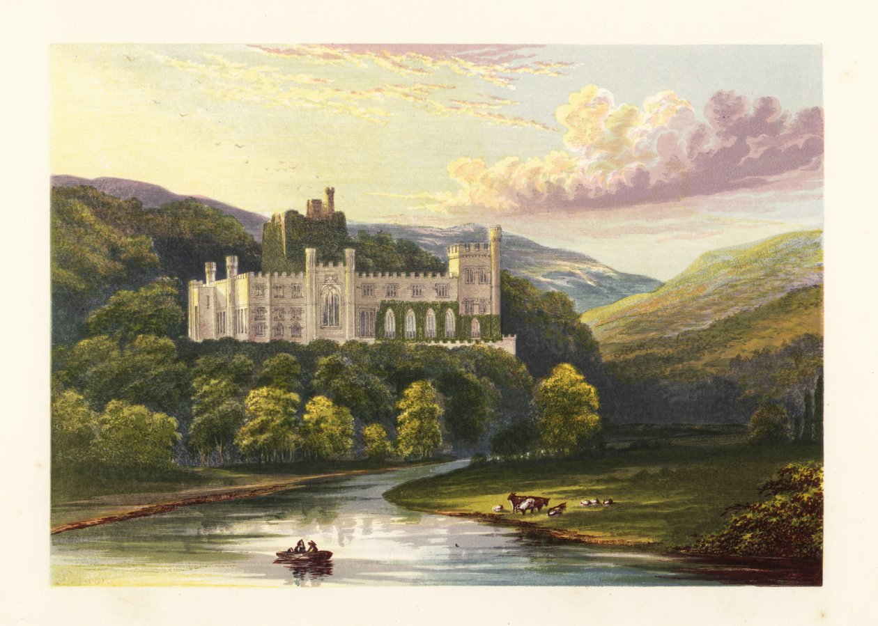 Arundel kastély, Sussex, Anglia. alkotó: Alexander Francis (after) Lydon
