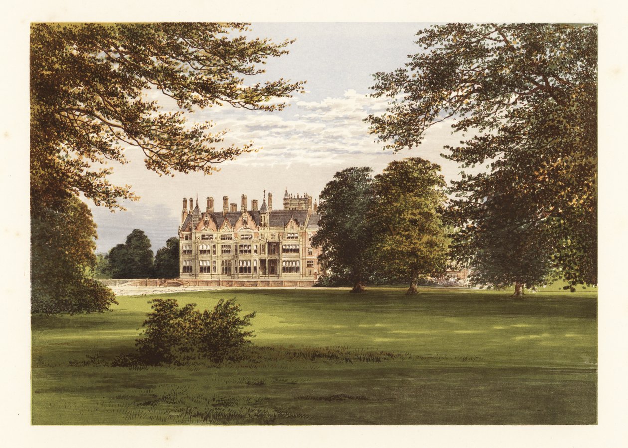 Bearwood, Berkshire, Anglia. ,1880 (metszet) alkotó: Alexander Francis (after) Lydon