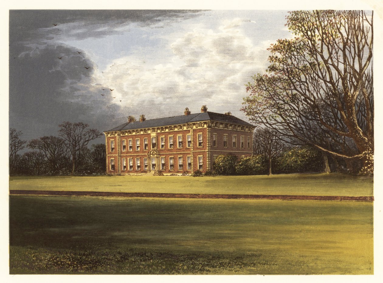 Beningbrough Hall, Yorkshire, Anglia. 1880 (metszet) alkotó: Alexander Francis (after) Lydon