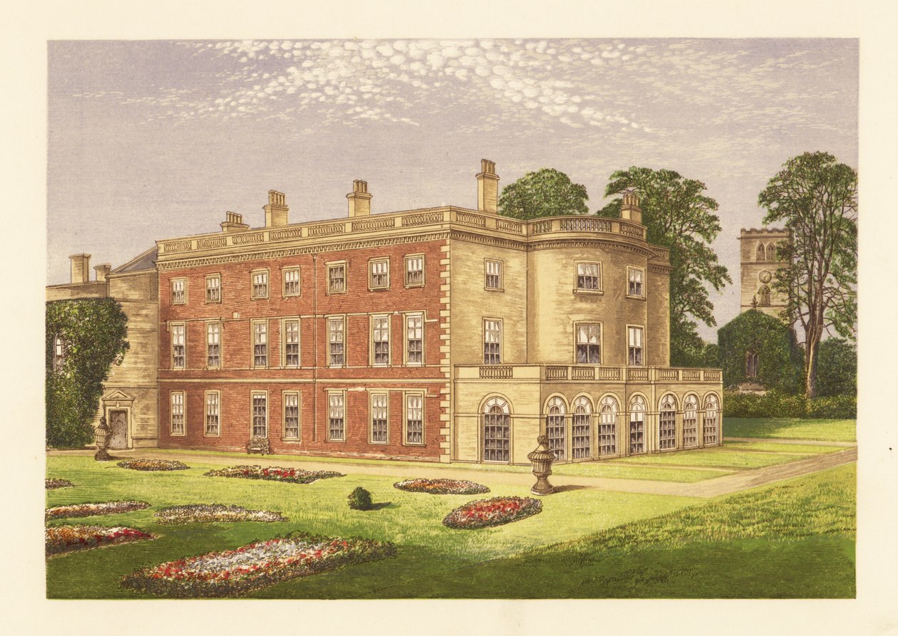 Clifton Hall, Nottingham, Anglia. alkotó: Alexander Francis (after) Lydon