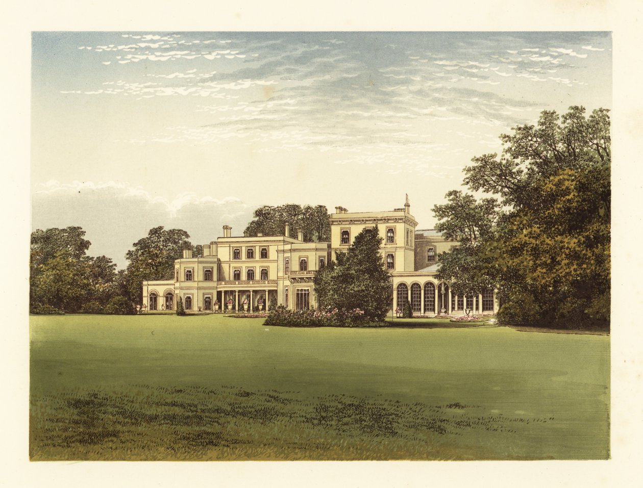 Danesfield House, Buckinghamshire, Anglia. alkotó: Alexander Francis (after) Lydon
