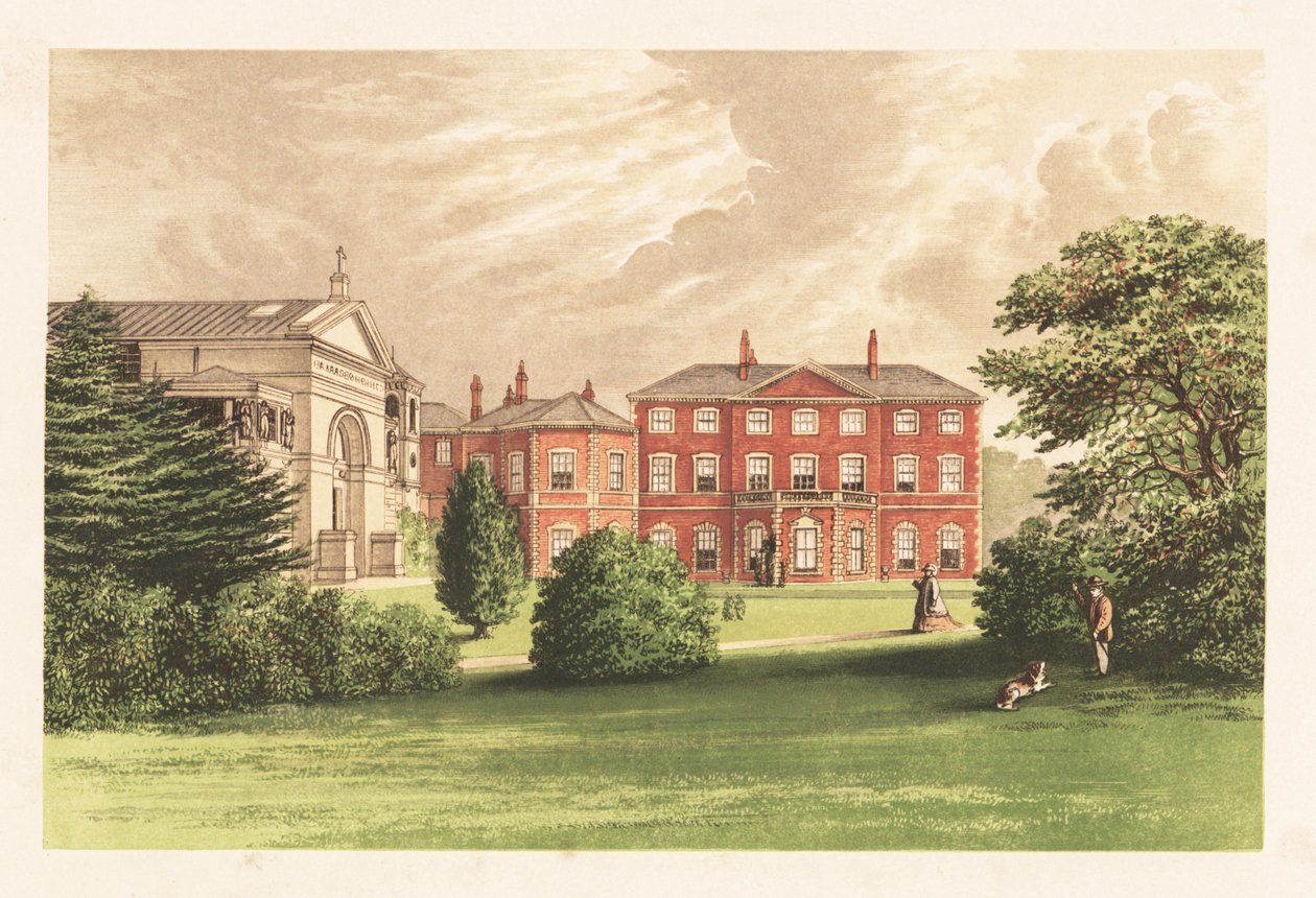Everingham Park, Yorkshire, Anglia. alkotó: Alexander Francis (after) Lydon