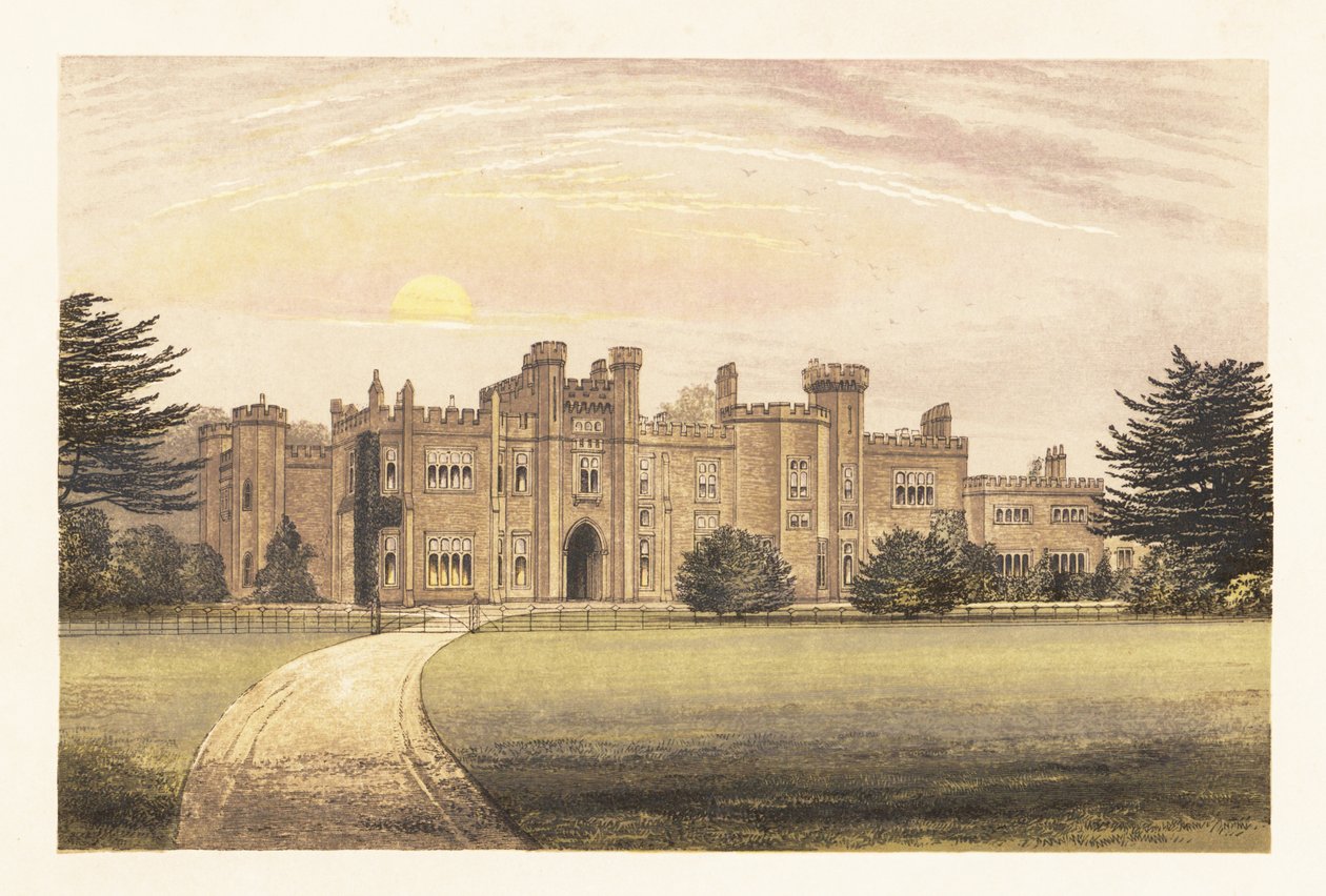 Garnstone, Herefordshire, Anglia. ,1880 (metszet) alkotó: Alexander Francis (after) Lydon