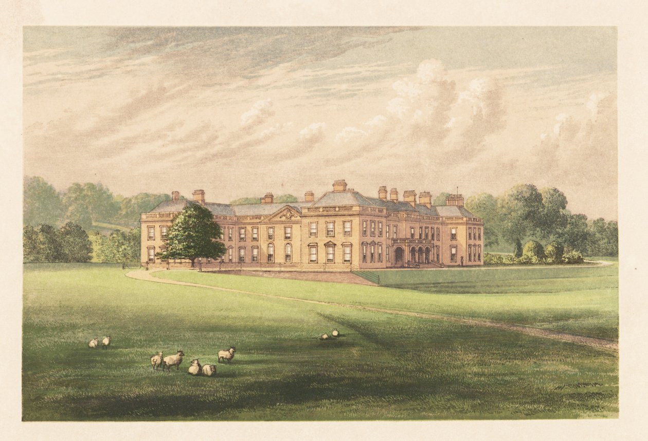 Holme Lacy, Herefordshire, Anglia. alkotó: Alexander Francis (after) Lydon