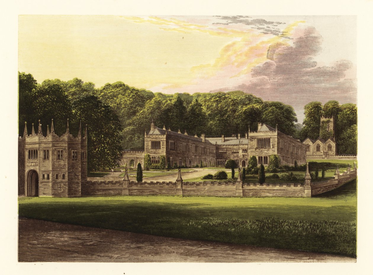 Lanhydrock House, Cornwall, Anglia. alkotó: Alexander Francis (after) Lydon