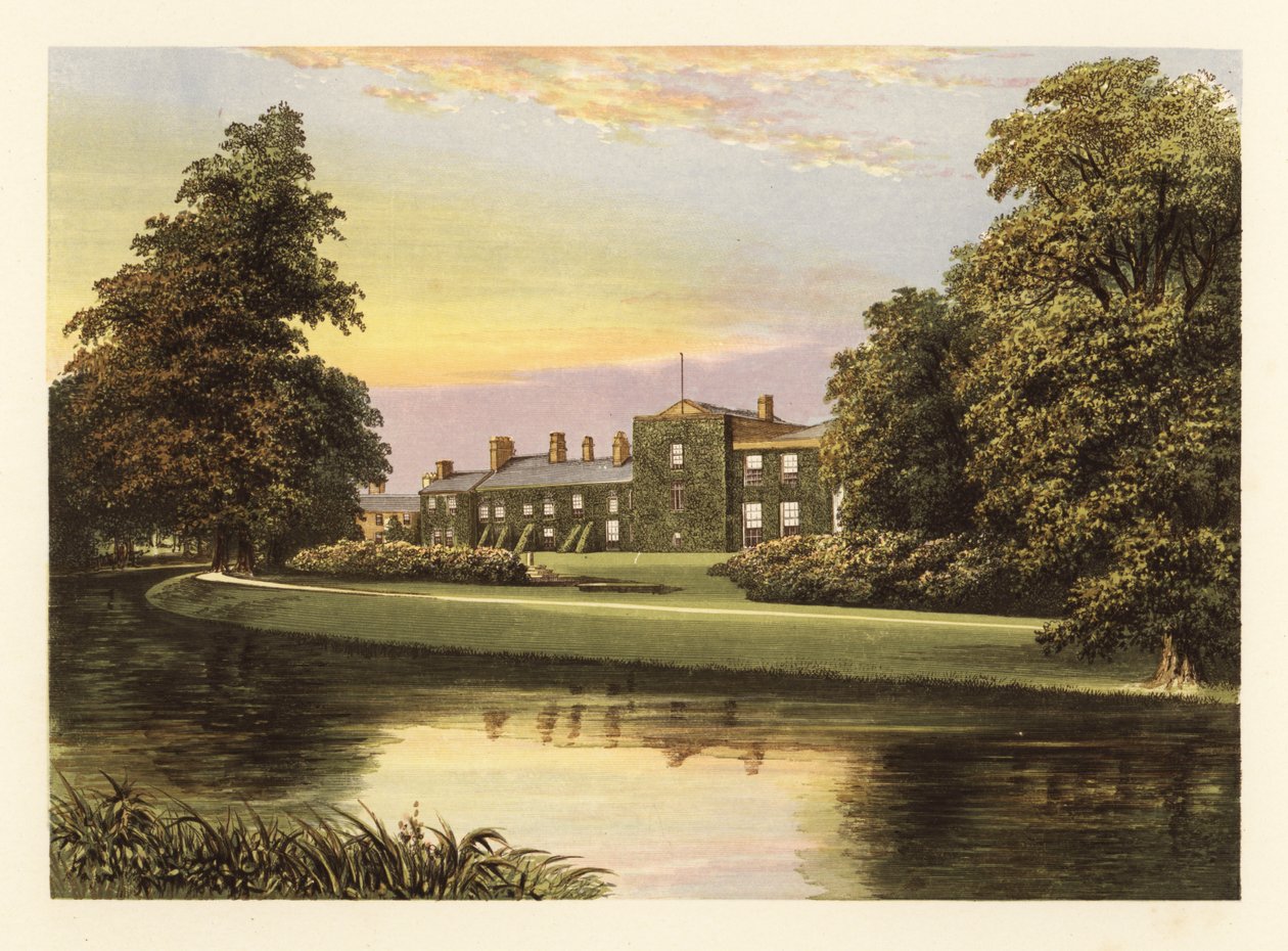 Netherhall, Cumberland, Anglia. ,1880 (metszet) alkotó: Alexander Francis (after) Lydon