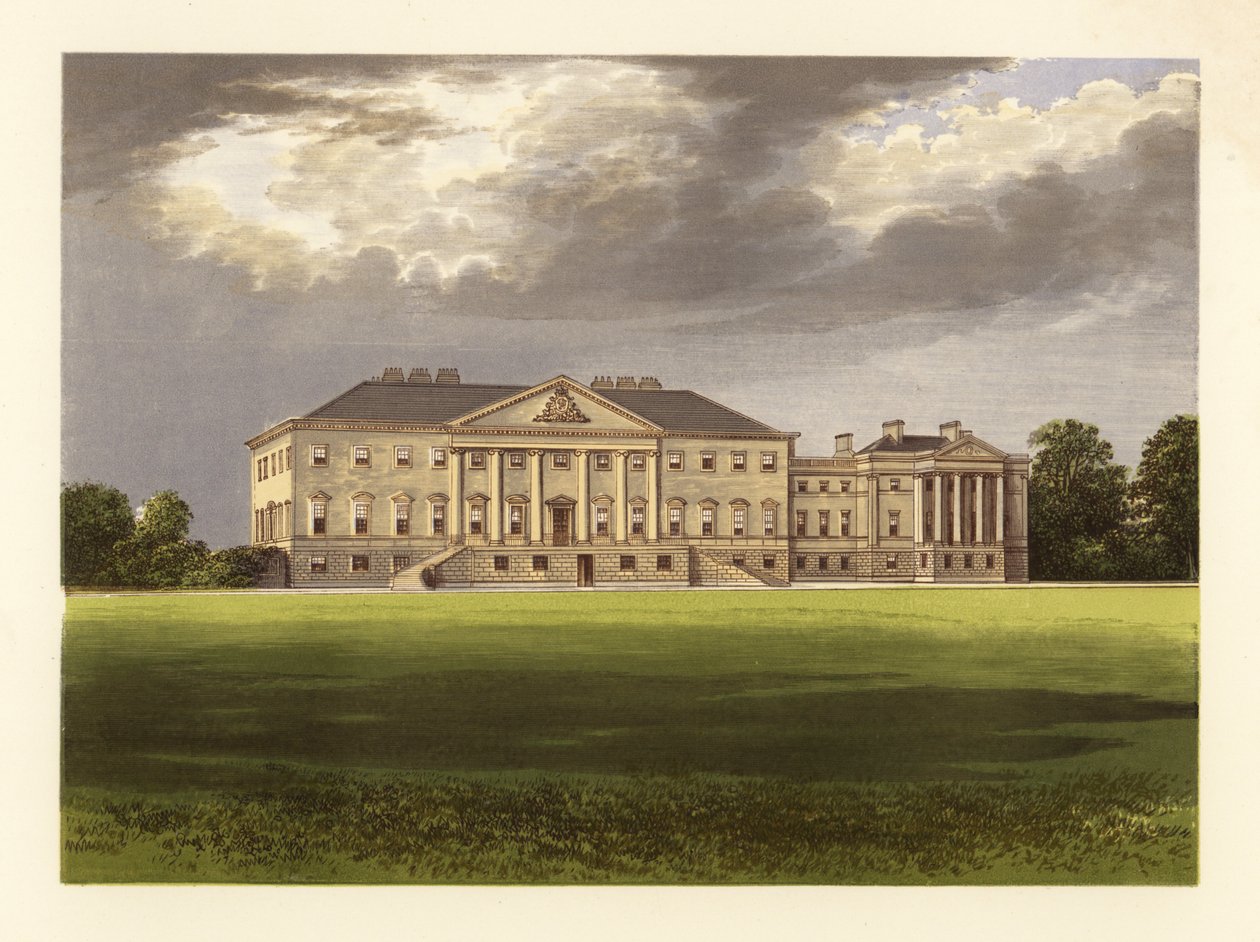 Nostell Priory, Yorkshire, Anglia. alkotó: Alexander Francis (after) Lydon