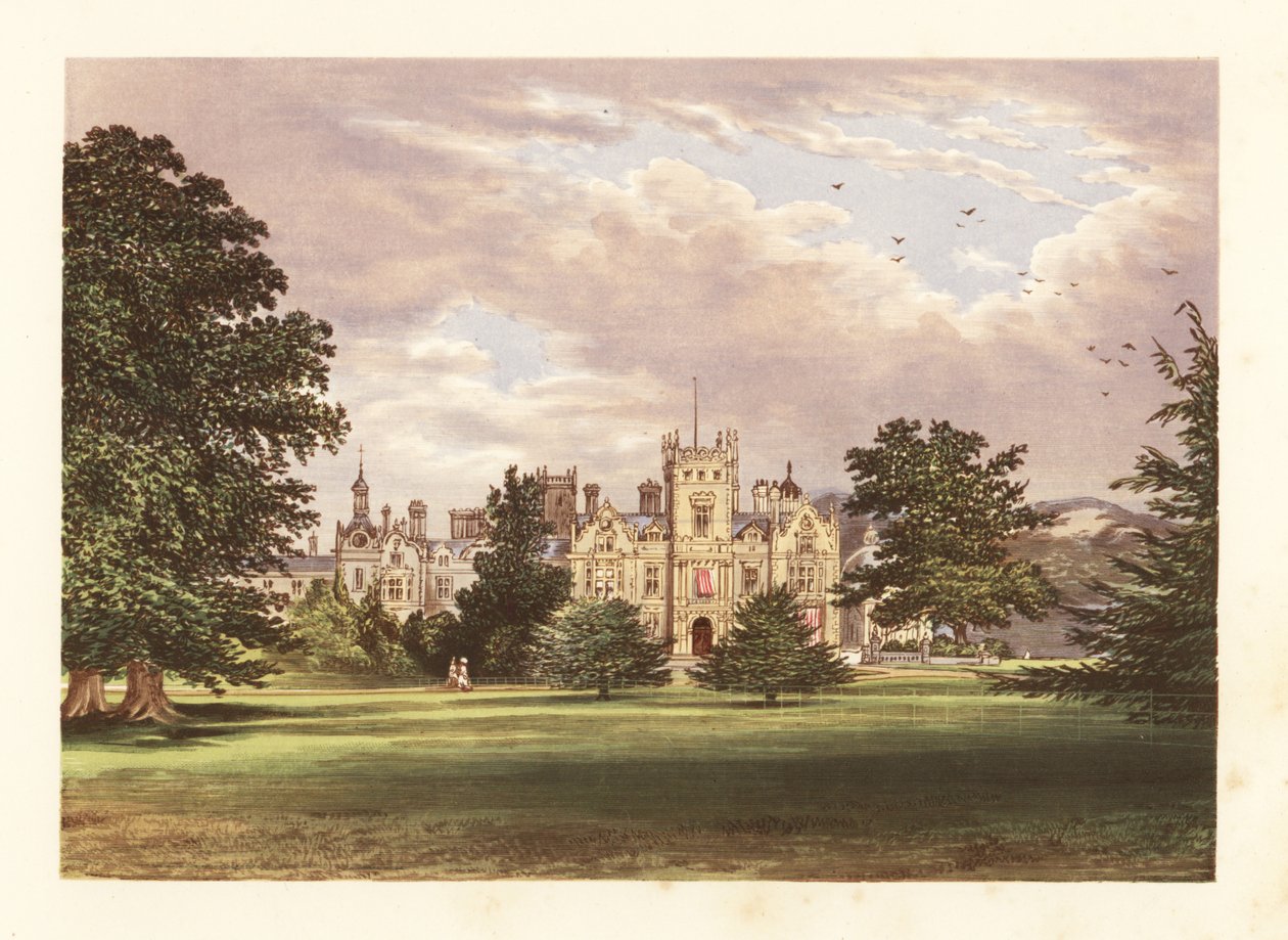 Preston Hall, Kent, Anglia. alkotó: Alexander Francis (after) Lydon