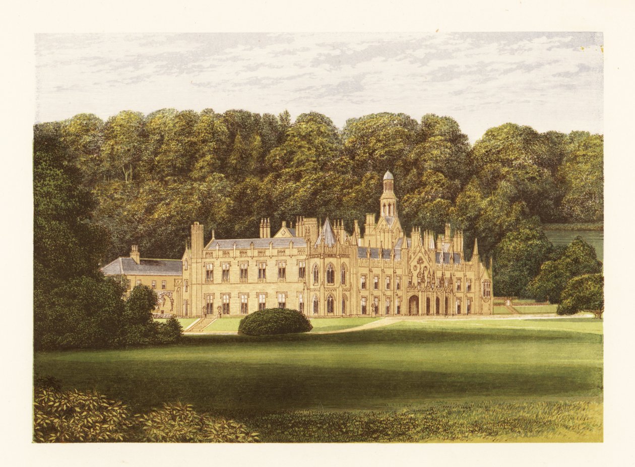 Shelton Abbey, Wicklow megye, Írország. alkotó: Alexander Francis (after) Lydon