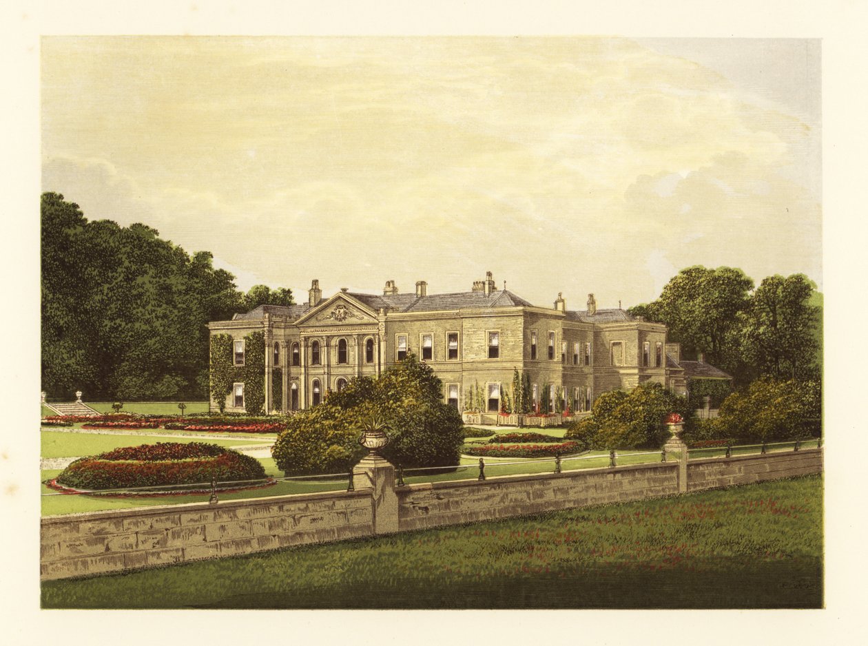 Studley Royal, Yorkshire, Anglia. alkotó: Alexander Francis (after) Lydon