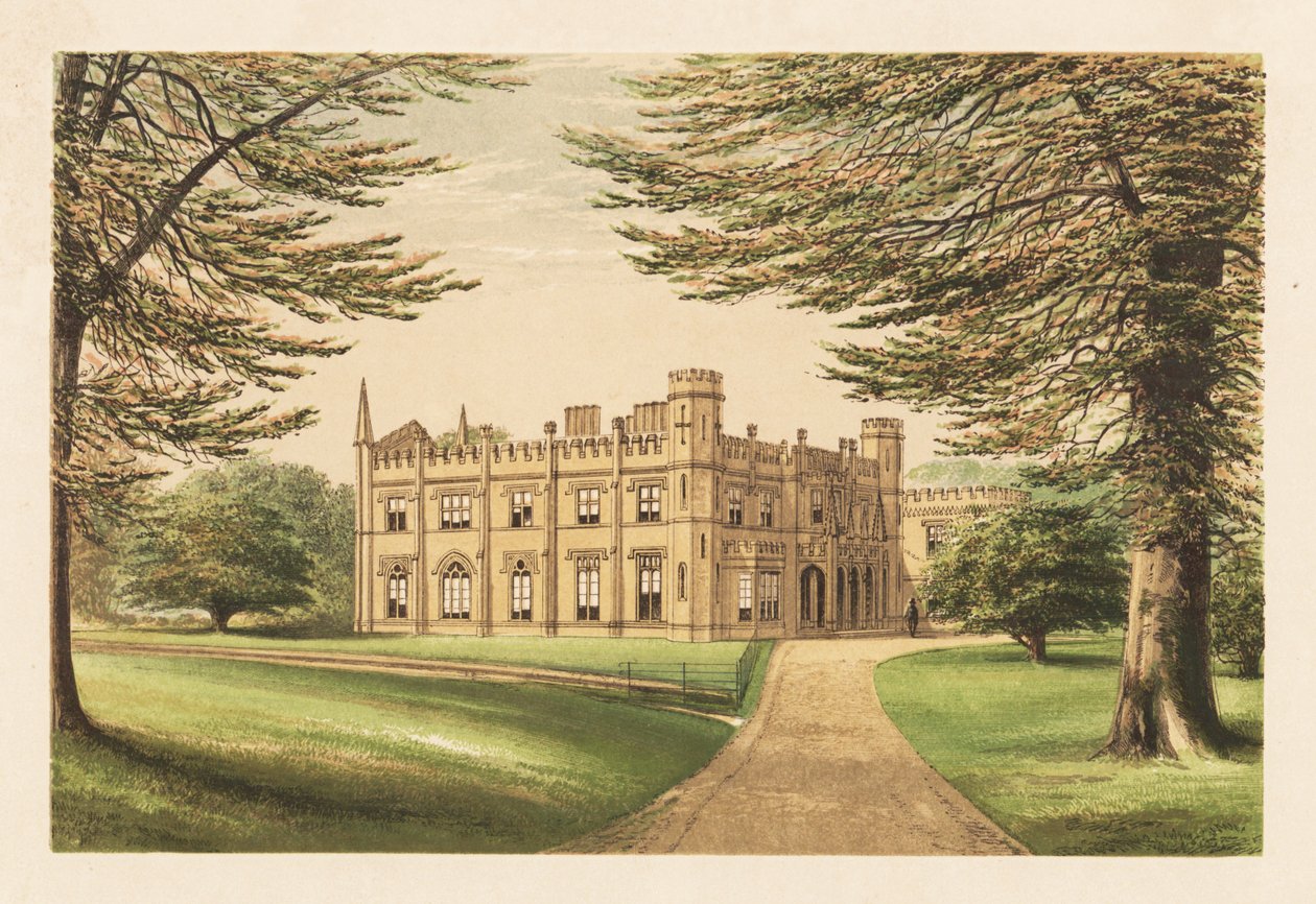 Thrybergh Park, Yorkshire, Anglia. alkotó: Alexander Francis (after) Lydon