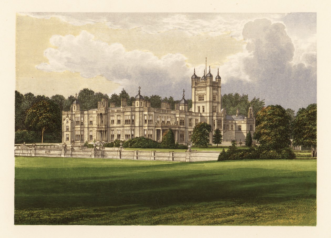 Underley Hall, Cumbria, Anglia. alkotó: Alexander Francis (after) Lydon