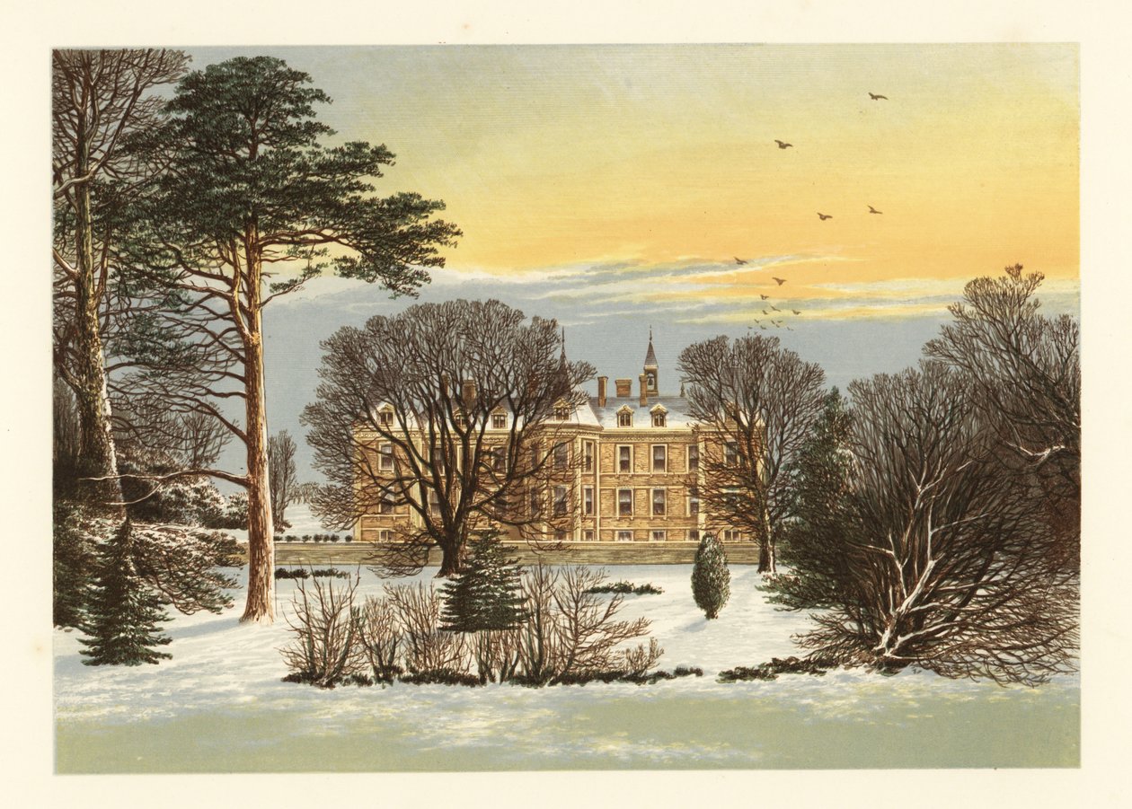 Warter Priory, Yorkshire, Anglia. alkotó: Alexander Francis (after) Lydon