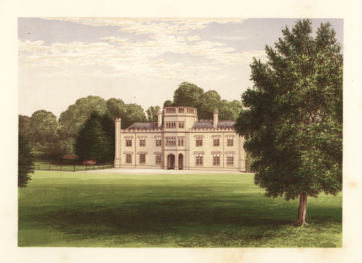 Wolseley Hall, Staffordshire, Anglia. alkotó: Alexander Francis (after) Lydon