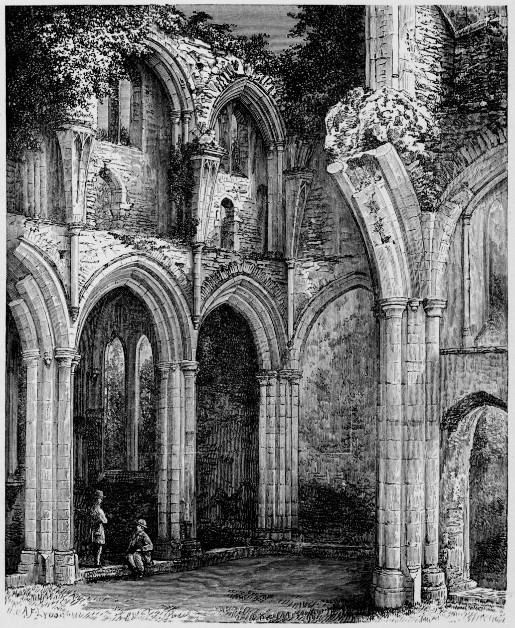 Arches in South Transept, Netley Abbey, 1880, 1897 alkotó: Alexander Francis Lydon