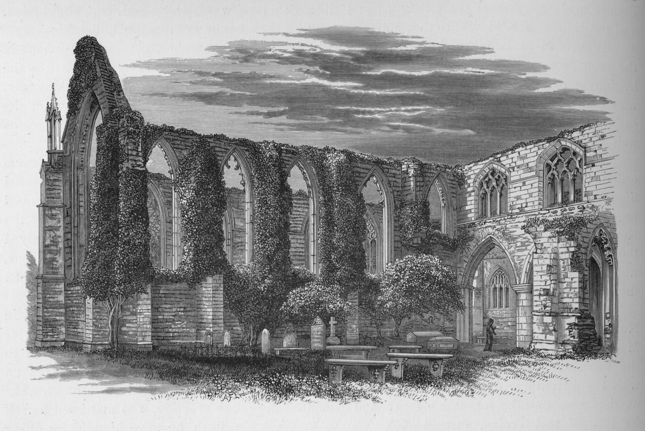 Északról, Bolton Priory, 1880, 1897 alkotó: Alexander Francis Lydon